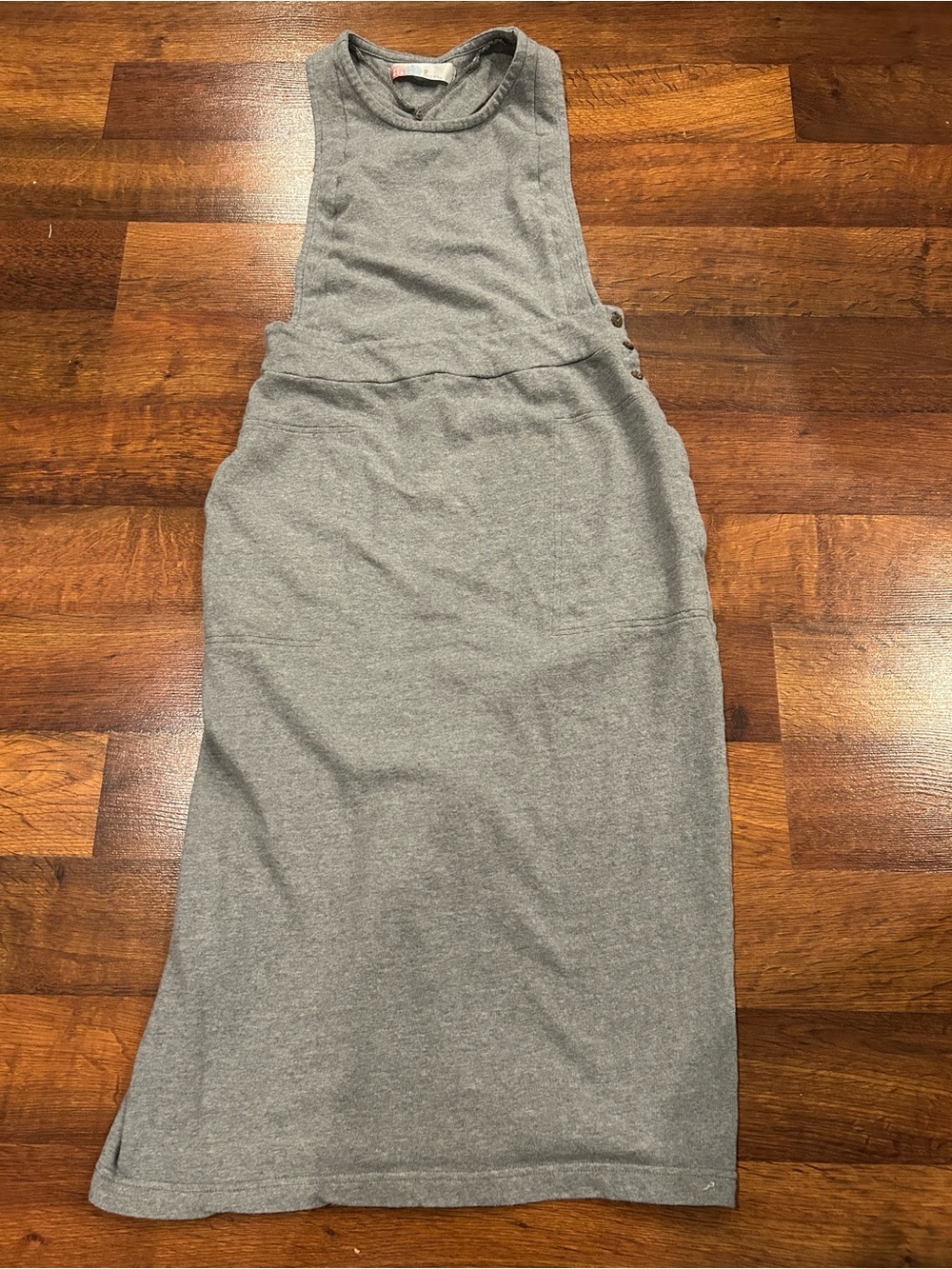 FP Beach Sunrise 100% Cotton Jumper Sz XS Gray Free People Dress